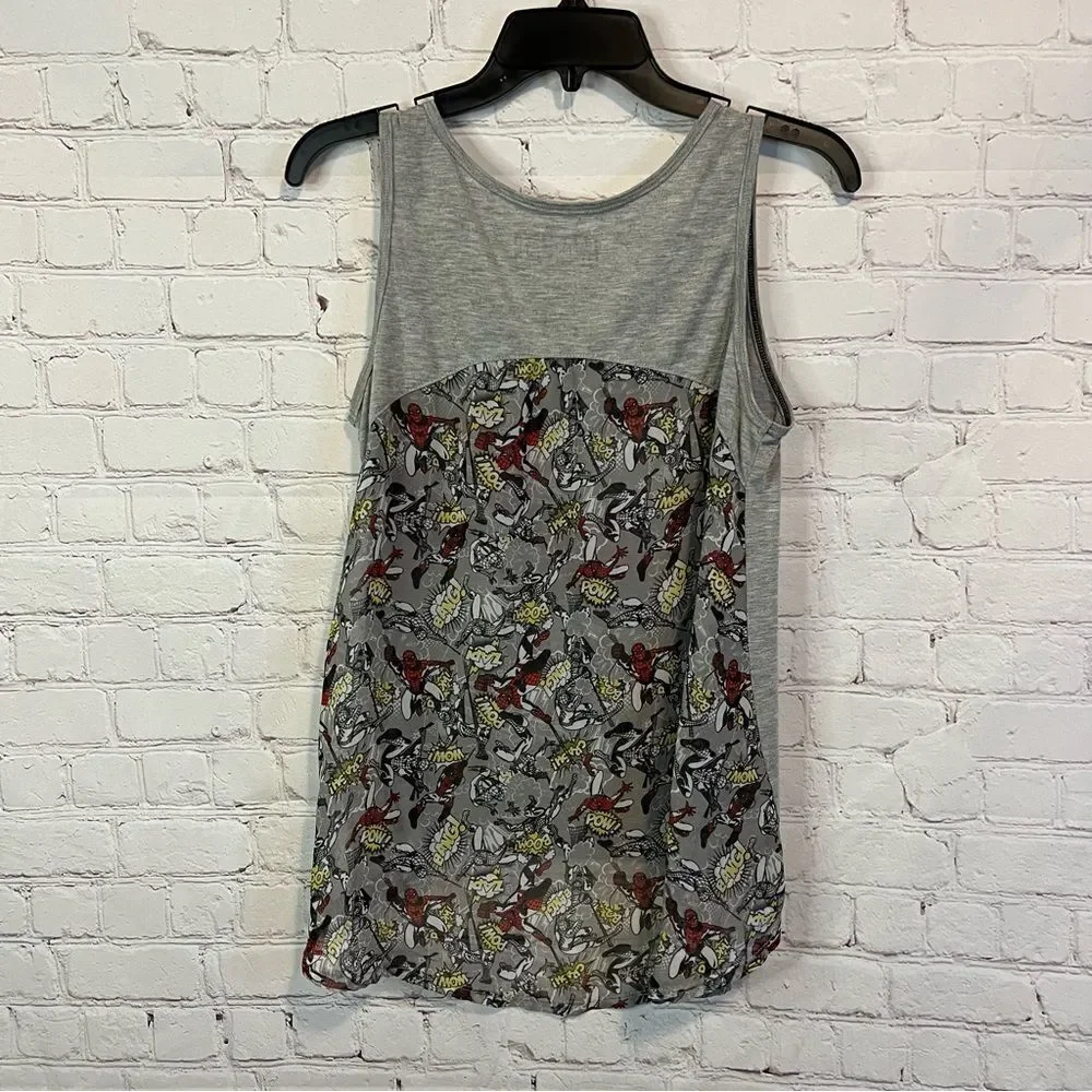 Marvel Spider-Man Tank Top Size Large - Picture 2 of 3
